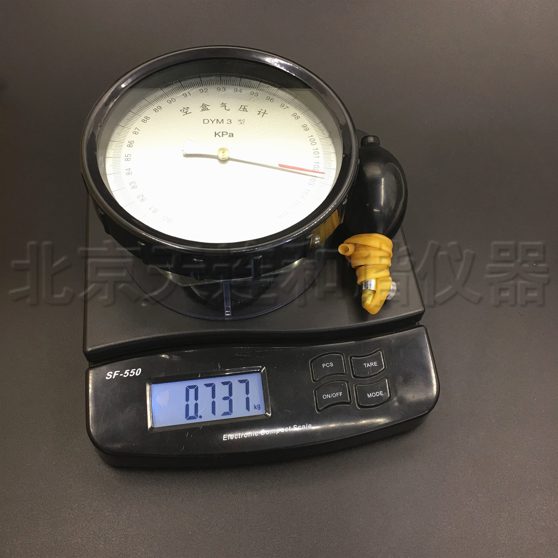 物理教学器材初中物理空盒气压计空盒气压表