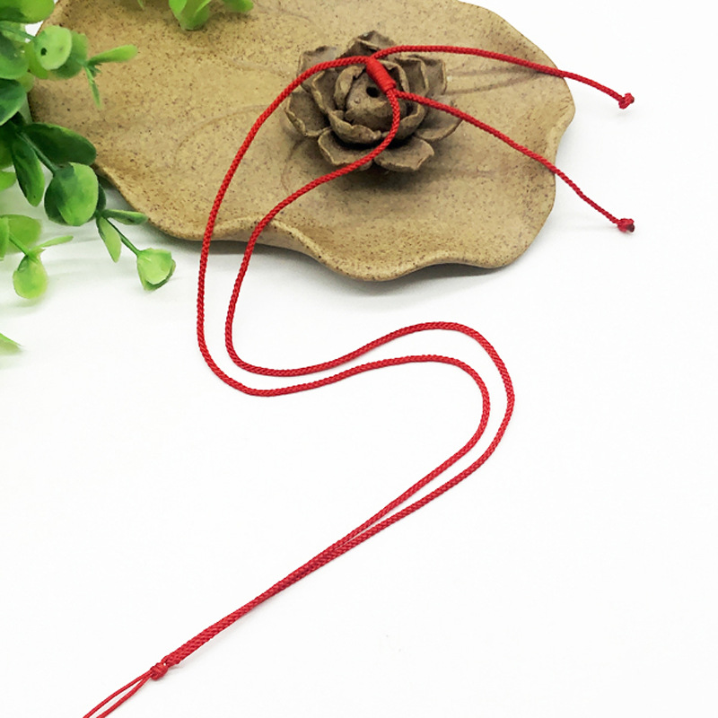 1mm曼波线手工编织绳项链绳子玉坠黄金玉佩吊坠挂绳多色挂件绳女