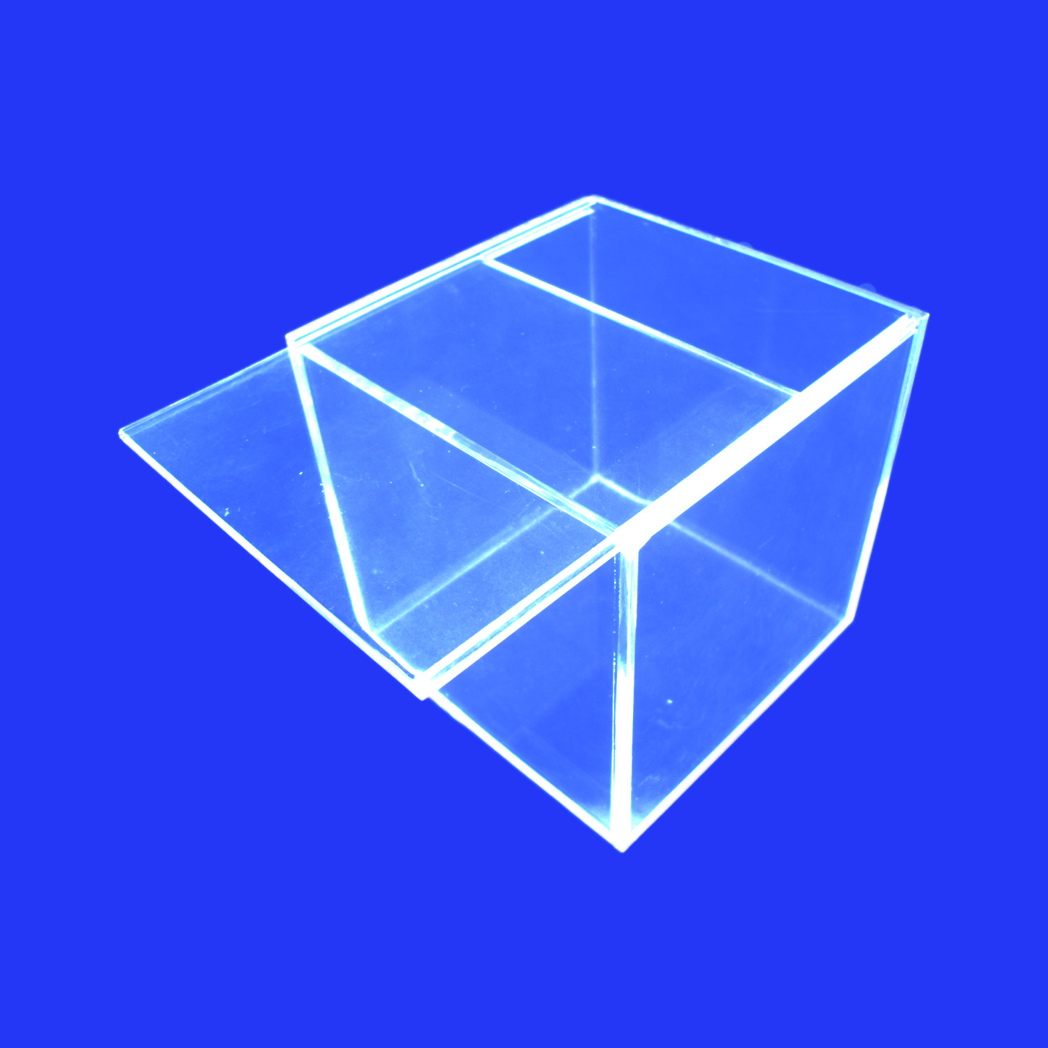 亚克力推拉展示盒 直插盖盒 亚克力透明盒 有机玻璃包装盒