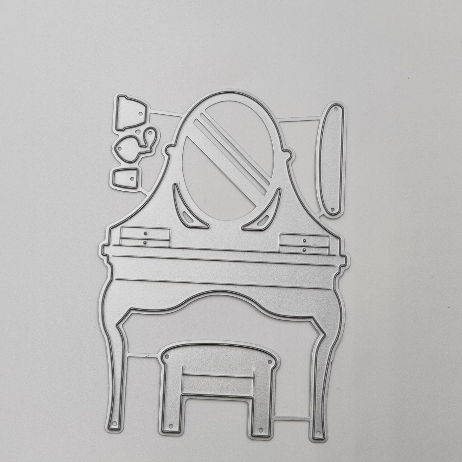 scrapbook梳妆台cutting dies碳钢压花蚀刻切割刀模手工diy刀模