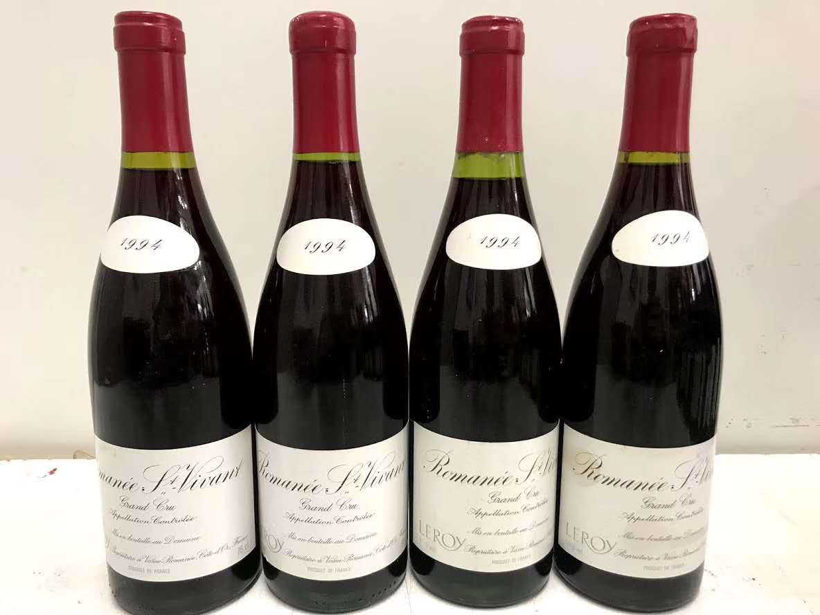 leroy romanee-saint-vivant grand cru1994年红头勒桦酒庄红酒
