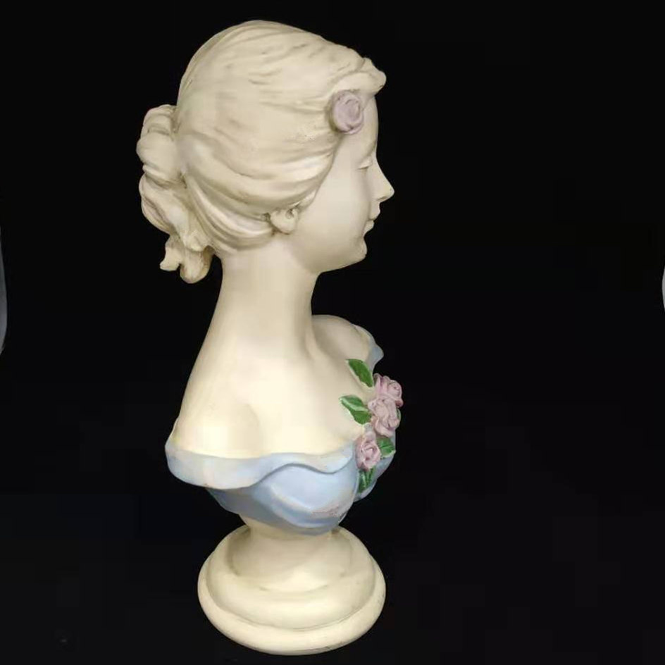 厂家直销 北欧人物雕像摆件工艺品批发 欧式树脂人偶公仔来样定制