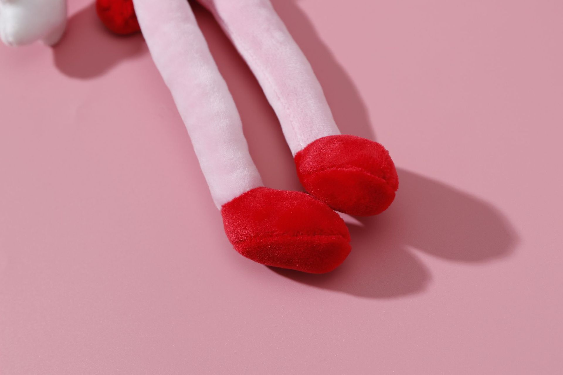 自带香水佩奇猪长腿猪瑜伽猪毛绒公仔包包挂件商场赠品可定制批发