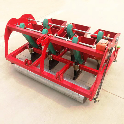 手推电动大蒜播种机小型3行大蒜播种机山药豆种植机桃核播种机