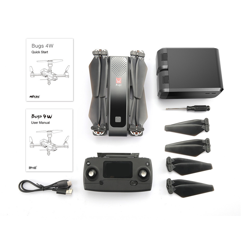 美嘉欣mjxb4w无刷gps无人机4k高清航拍光流准确定点智能返航