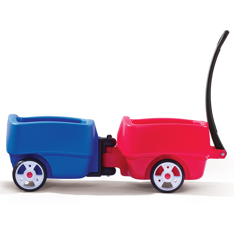 美国step2啾啾拉拉车双胞胎宝宝推拉车儿童户外手推四轮车701700