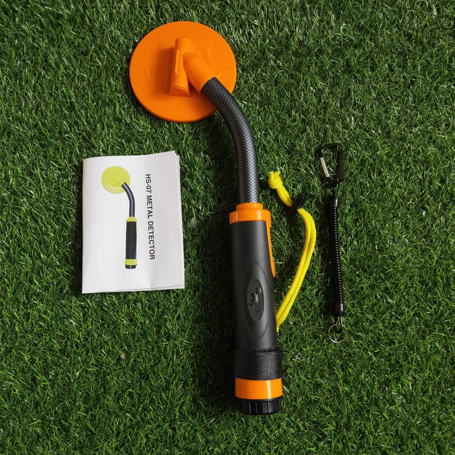 hs-07防水深度水下30米水下金属探测器带探盘深海寻宝探宝