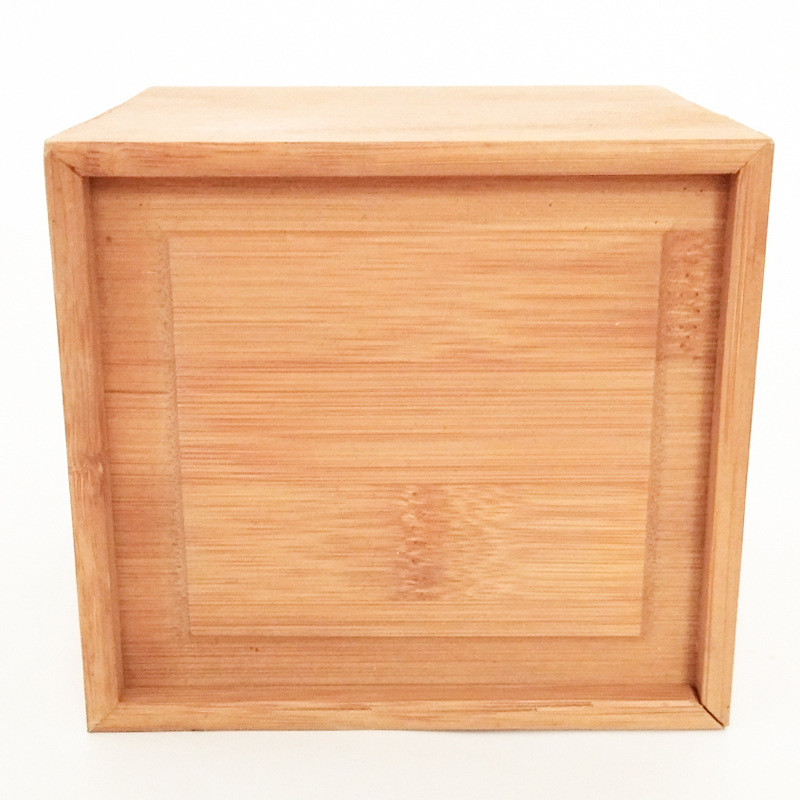 Packing Box Japanese Bamboo Wood Wooden Gift Box Bamboo Box Tea Box Single Cup Bamboo Storage Box