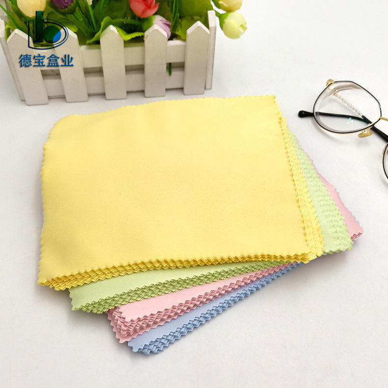 眼镜布 超细纤维针二眼镜布 手机屏擦拭布 优惠 洁净布 支持制作