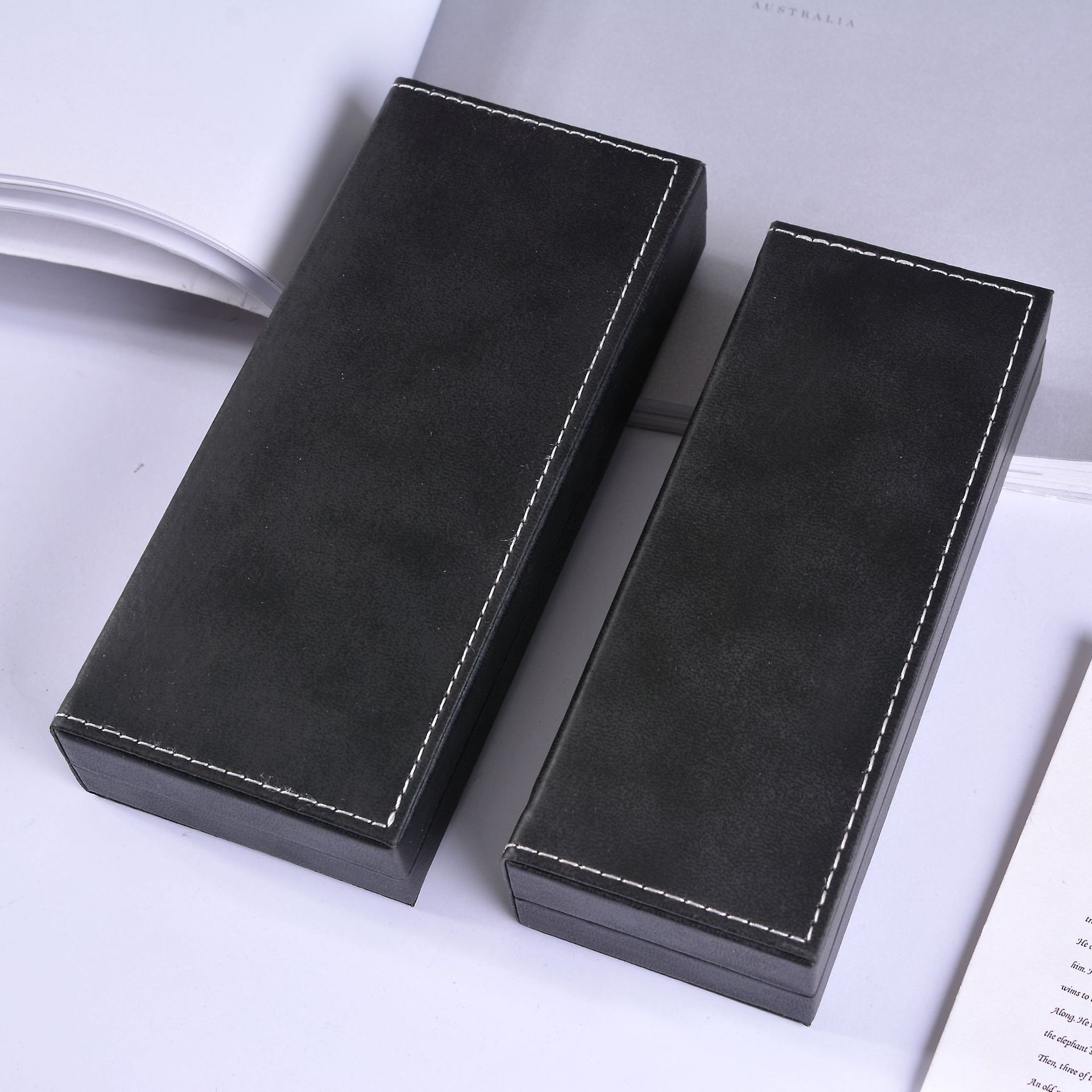 礼品包装盒钢笔笔盒 圆珠笔笔盒子批发 可定制印logo广告送礼