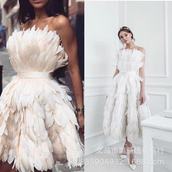 温册羽毛厂家直销大飘布边diy羽毛服装鹅毛裙边2米一包深紫色