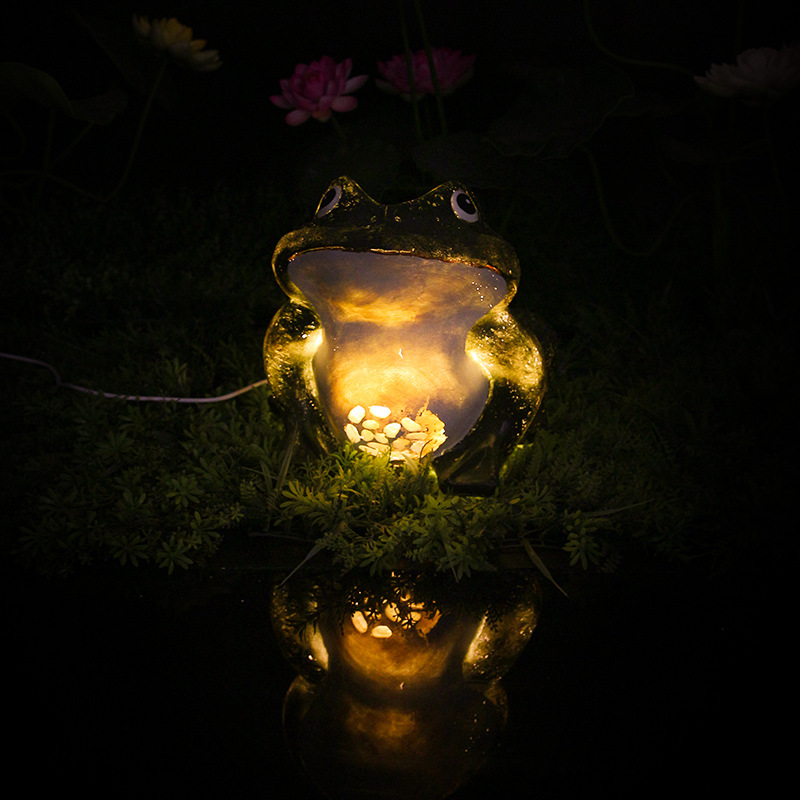 灯光节造型灯led树脂发光动物灯青蛙灯公园庭院美陈亮化装饰景观