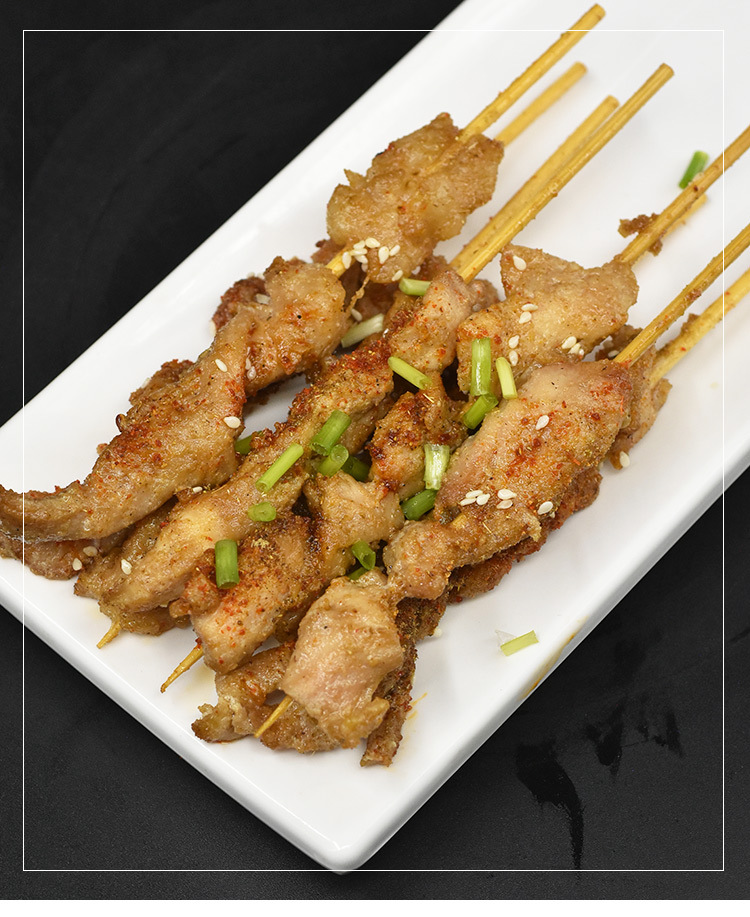 兔肉串450g酒店饭店餐饮用烧烤串串半成品肉串美食油炸小串食材