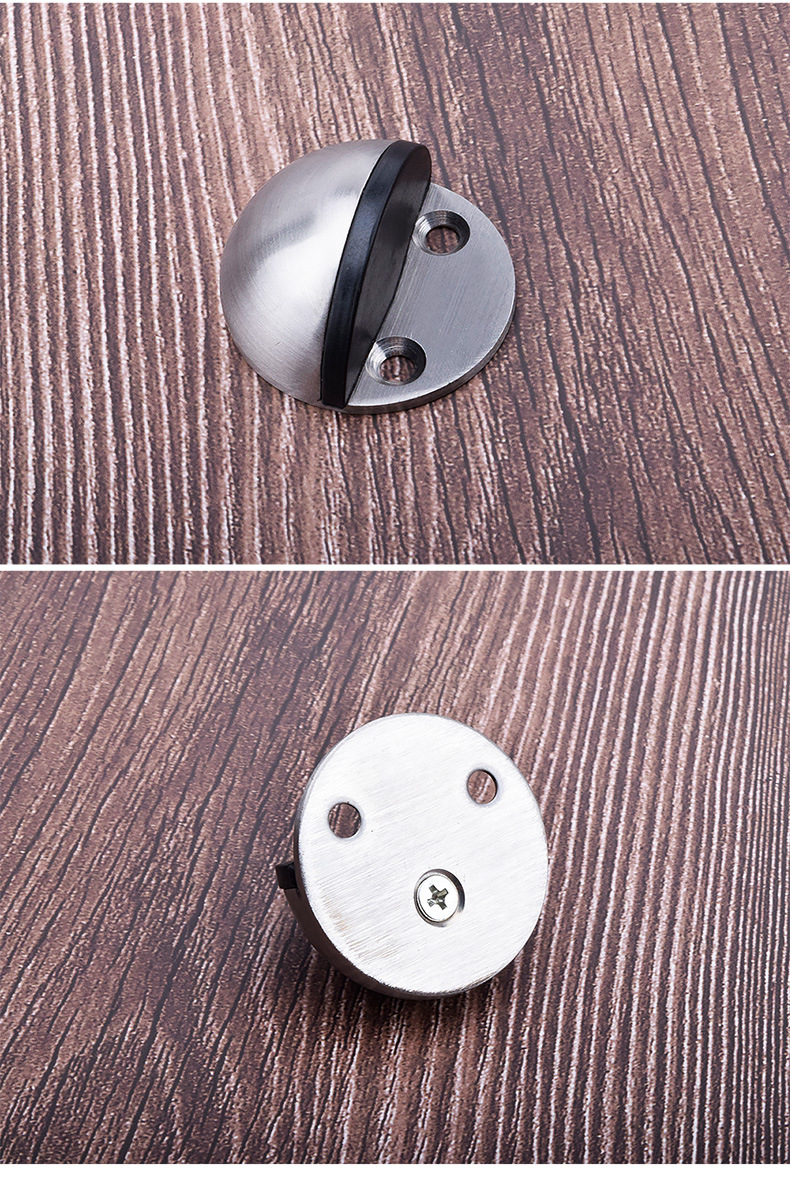 不锈钢龟顶半圆 门顶 半球门碰 门阻 房门玻璃门地装顶装门挡