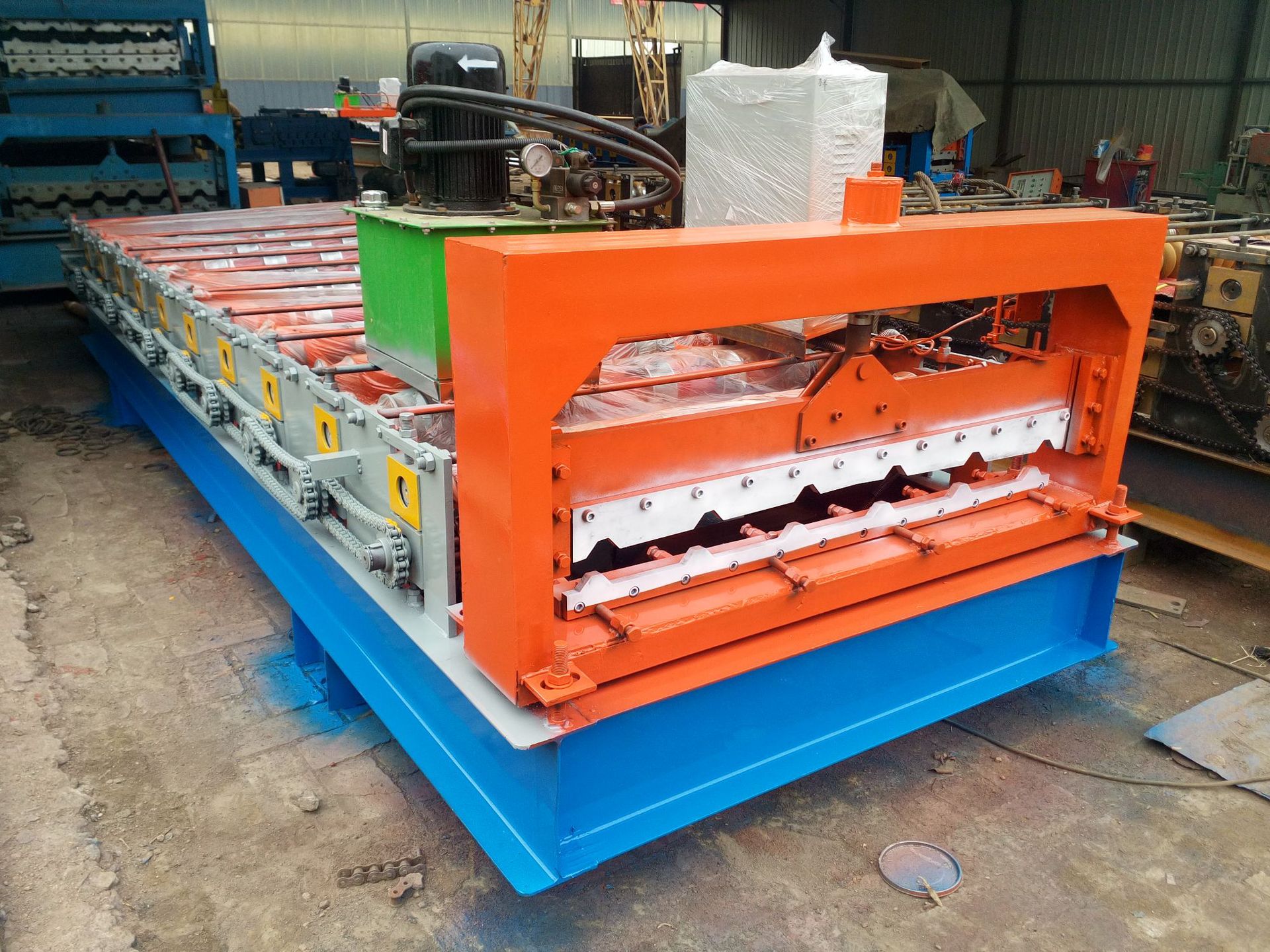 鑫诺发机械840压瓦机彩钢压瓦机全自动彩钢瓦压瓦机厂家直销