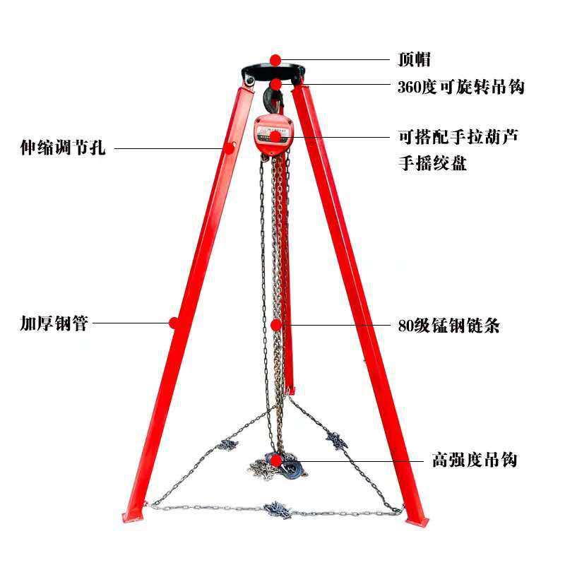 链条式电动葫芦高度100米链条式电动葫芦220v伏环链电动葫-报价
