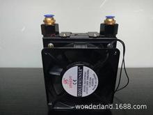 臭氧机、实验仪器用小型风冷却器AC220V 风扇散热器10L/min油冷器