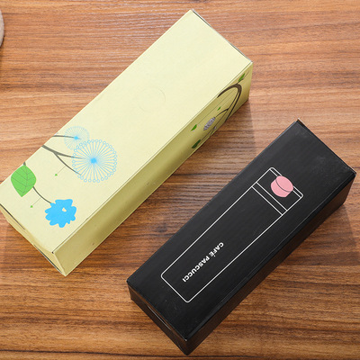厂家货源专业定制印刷白卡纸彩盒包装盒 通用保温杯水杯纸盒批发