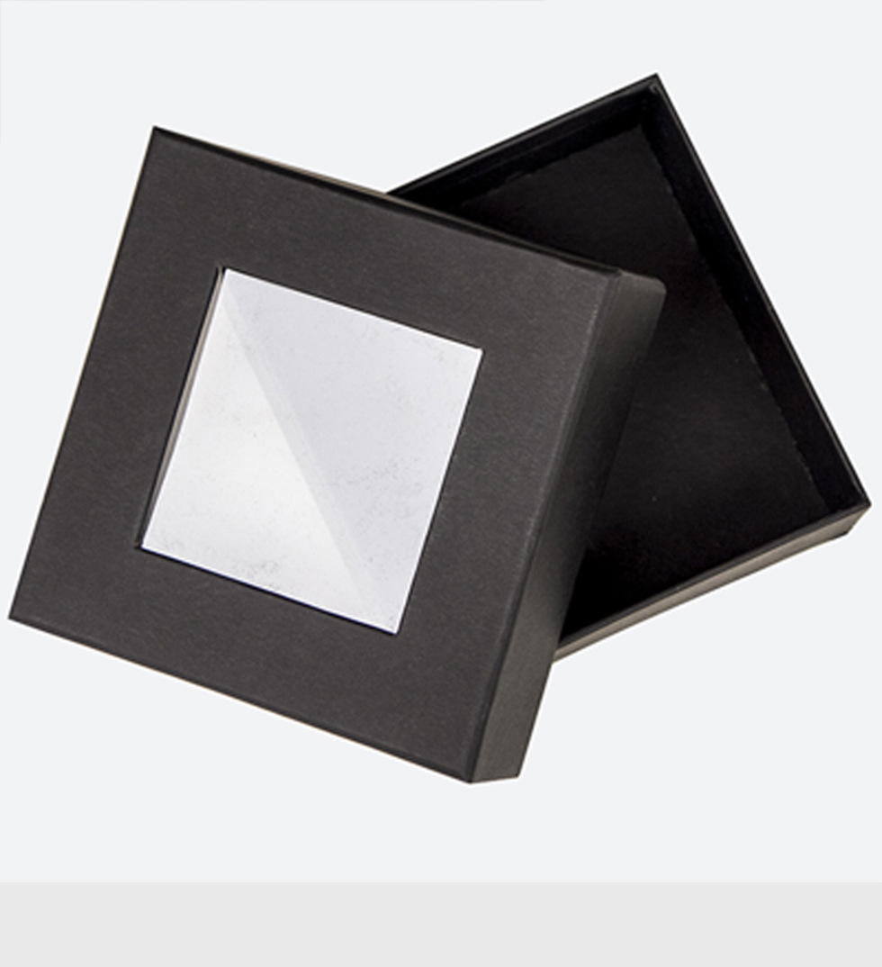 透明开窗纸盒天地盖纸盒窗礼品盒香皂盒正方形现货定做礼品盒