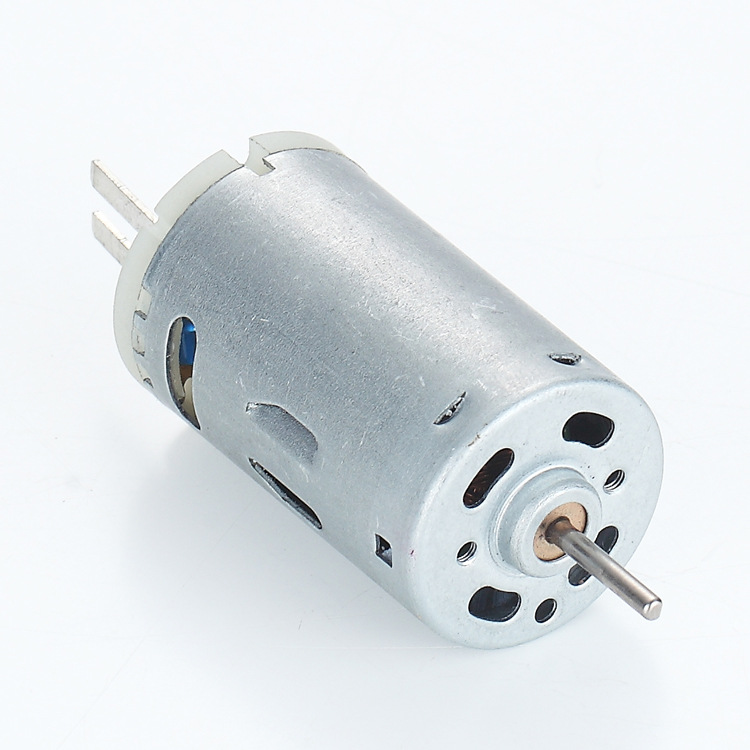 厂家批发395电机390电机有刷直流平脚抽水器电机汽车水泵马达