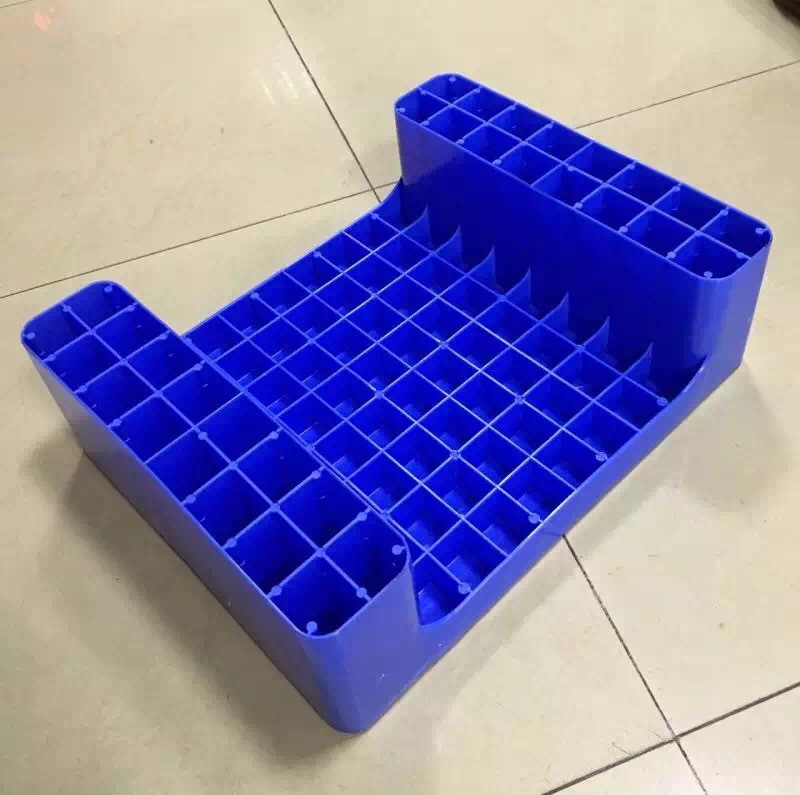 现货供应蓝色新料瓷砖胶托盘 可设计logo塑胶平面卡板 平板托盘