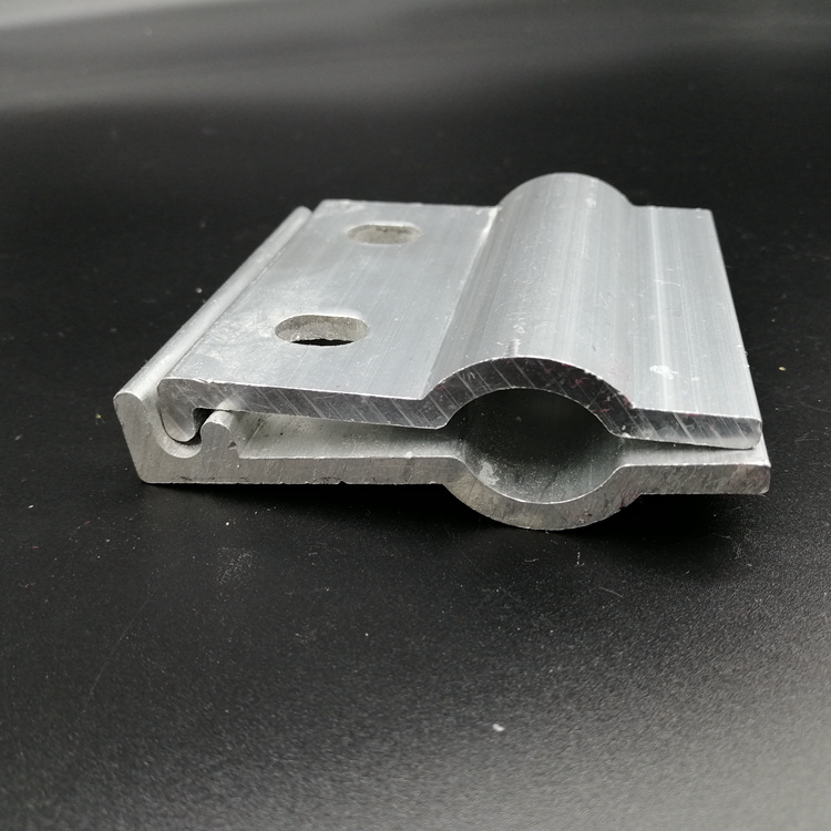 彩钢瓦光伏支架夹具厂家直销430彩钢瓦点式双片夹具光伏支架配件