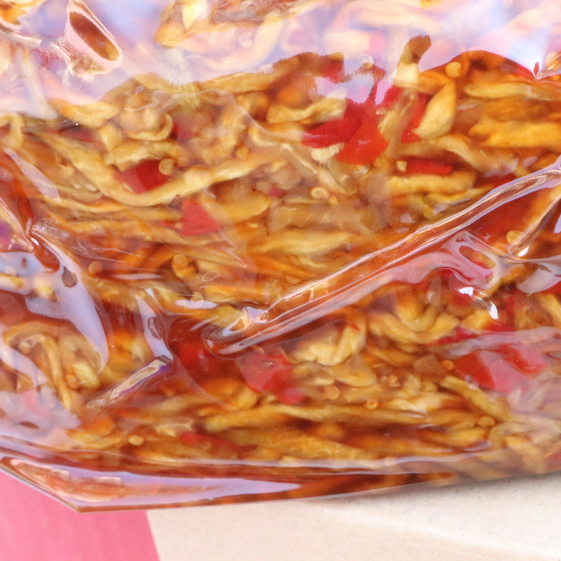 包邮木瓜丝10斤香辣木瓜丝 散装木瓜条 木瓜丝酱菜下饭菜批发