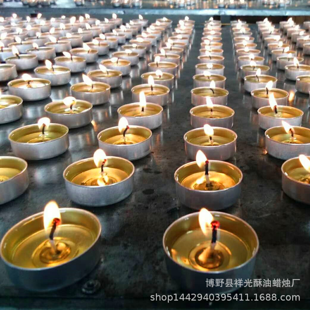 厂家直供供佛酥油灯 佛宗教莲花酥油灯 大高教玻璃酥油灯