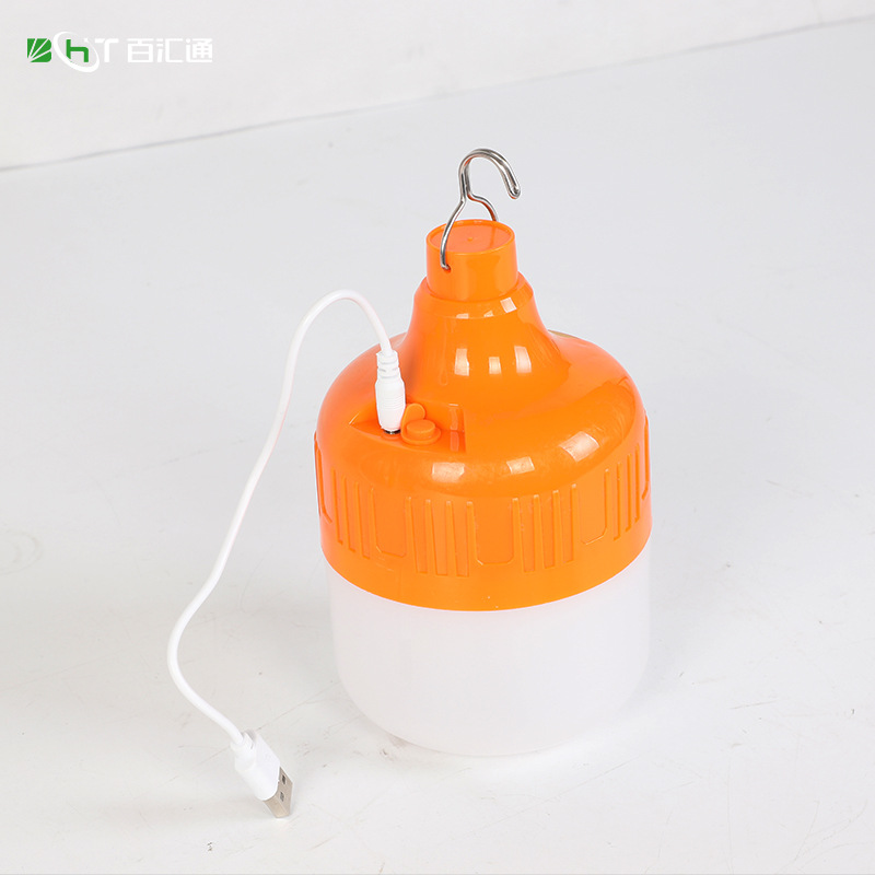 Stall Resources Led Charging Bulb Night Market Household Emergency USB Charging Hook Low Voltage High Fu Shuai Bulb