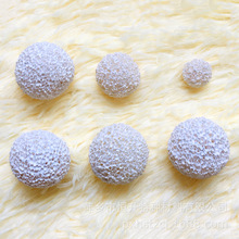 厂家供应 氧化铝陶瓷泡沫过滤球 水族箱过滤 水净化处理 空气过滤