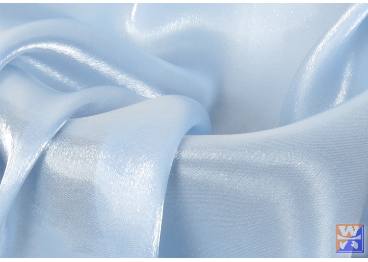 新品亮光柔纱薄纱面料水晶缎面欧根纱布料女装连衣裙汉服面料现货