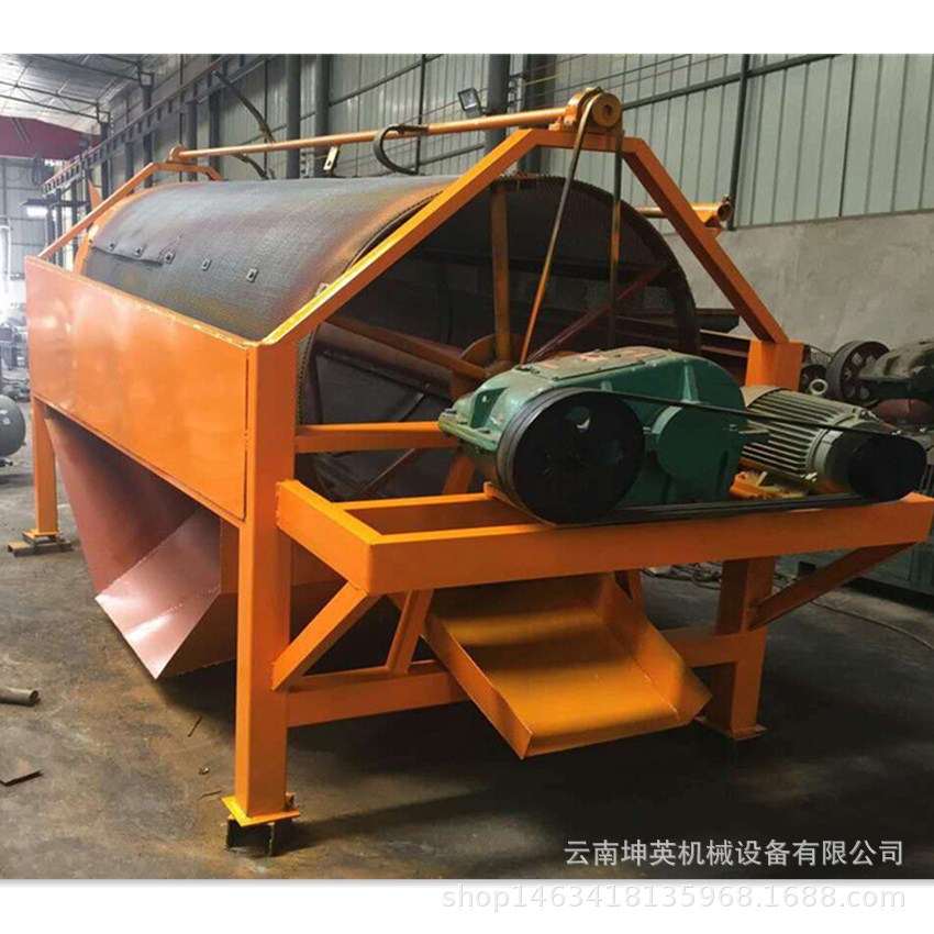 云南小型滚筒筛 昆明滚筒筛生产厂家 无轴滚筒筛 矿石
