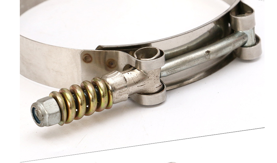 厂家直销紧固件 t型弹簧卡箍 t型弹簧强力卡箍 抱箍 环箍