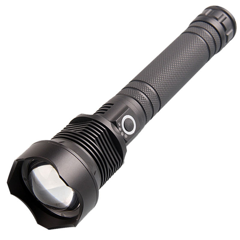 大功率p70户外强光手电筒26650超亮多功能远射变焦充电打猎疝气灯