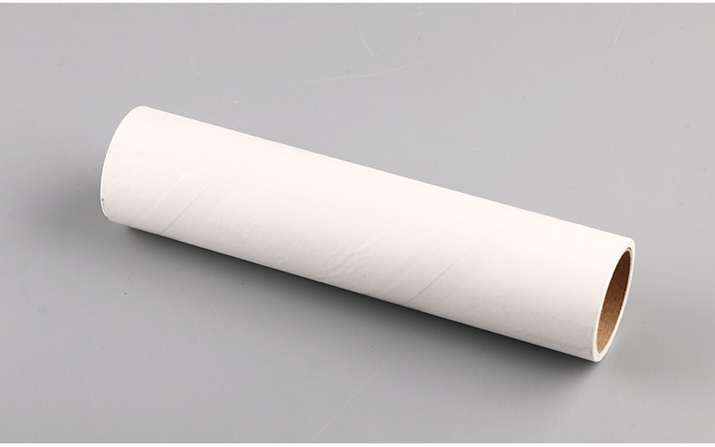 厂家直销粘毛滚筒替换滚芯粘尘纸 可撕式斜撕式20cm粘毛纸