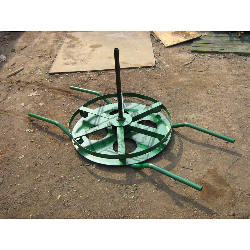 2t3t5t电缆盘轴支架槽钢放线盘圆盘电力电缆放线架型号齐全