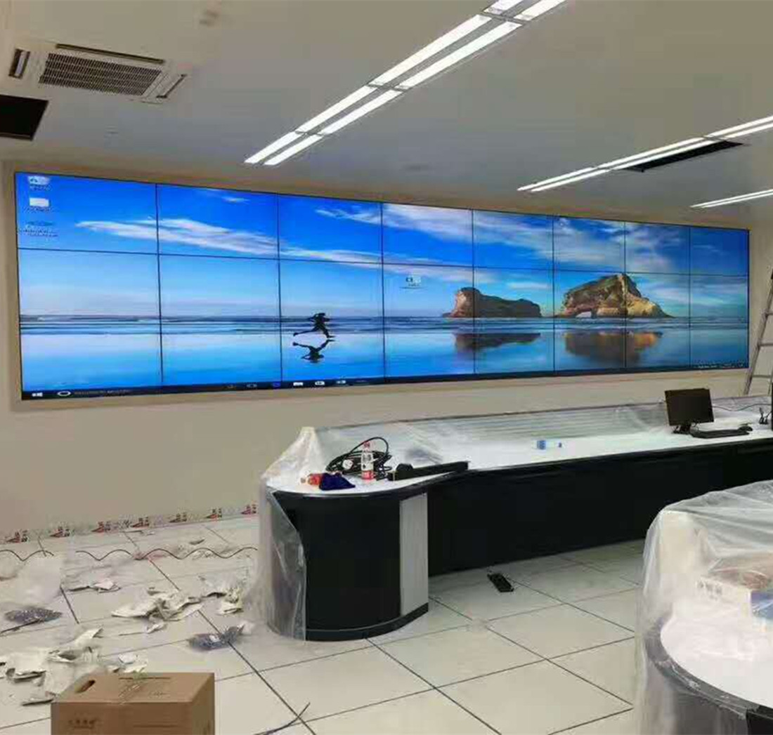 5065超大尺寸lg液晶无缝拼接显示屏监控电视墙酒店餐吧4ktv宣传