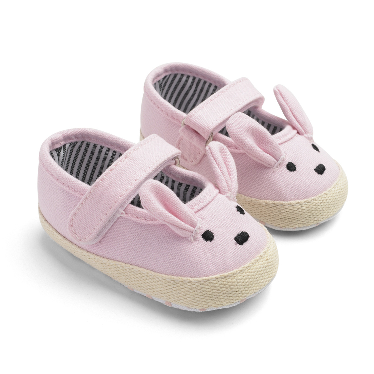 19春新款 萌萌哒小兔子女宝宝学步鞋0-1岁软底婴儿鞋 g905