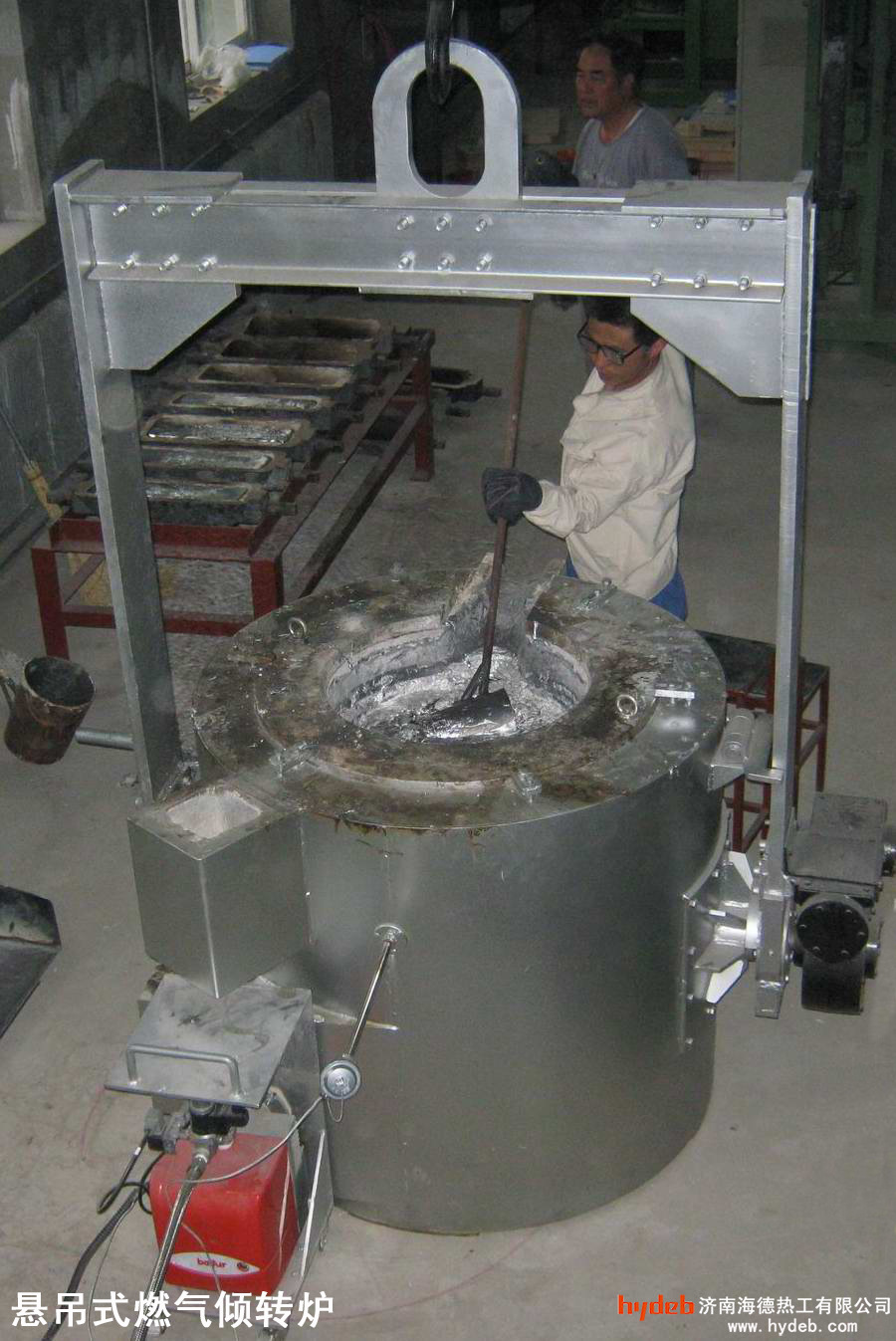 畅销16年集团采购优选燃气铝熔化保温炉坩埚炉