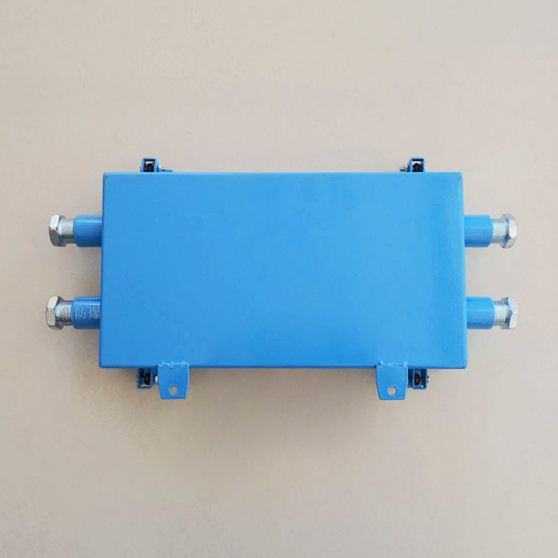 矿用二进二出光缆接线盒jhhg4通光缆盘纤盒熔接盒光纤接续盒