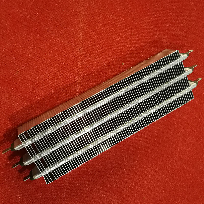 ptc绝缘波纹加热器 表面不带电ptc暖风加热翅片加热器红酒柜加热