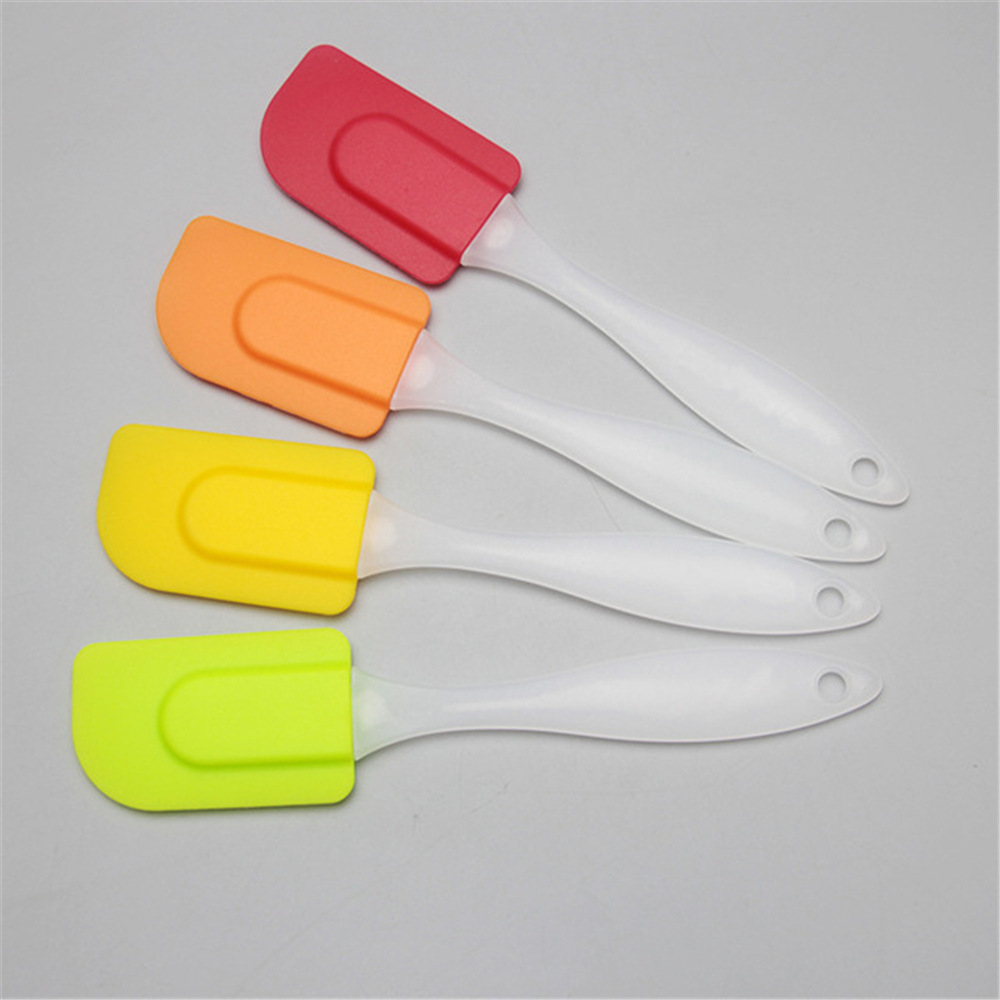 无毒安全手柄分体式硅胶刮刀食品级奶牛油蛋糕搅拌刮刀烘焙工具