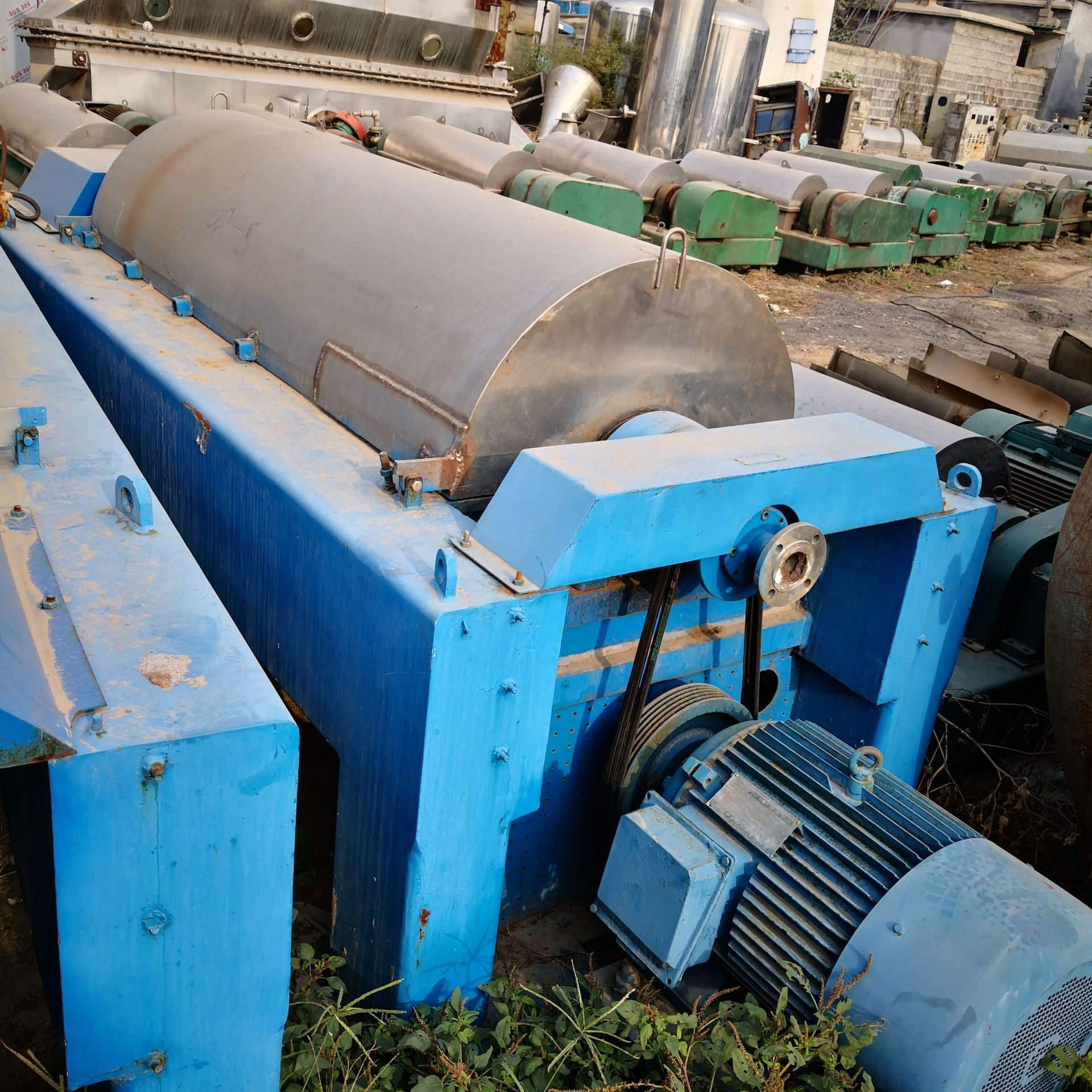 二手ss1000离心机二手油水分离机卧式沉降离心机固液分离三相离心