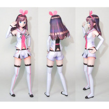 DIY 动漫纸模型 绊爱 爱酱 Kizuna AI 手工 3D拼装玩具