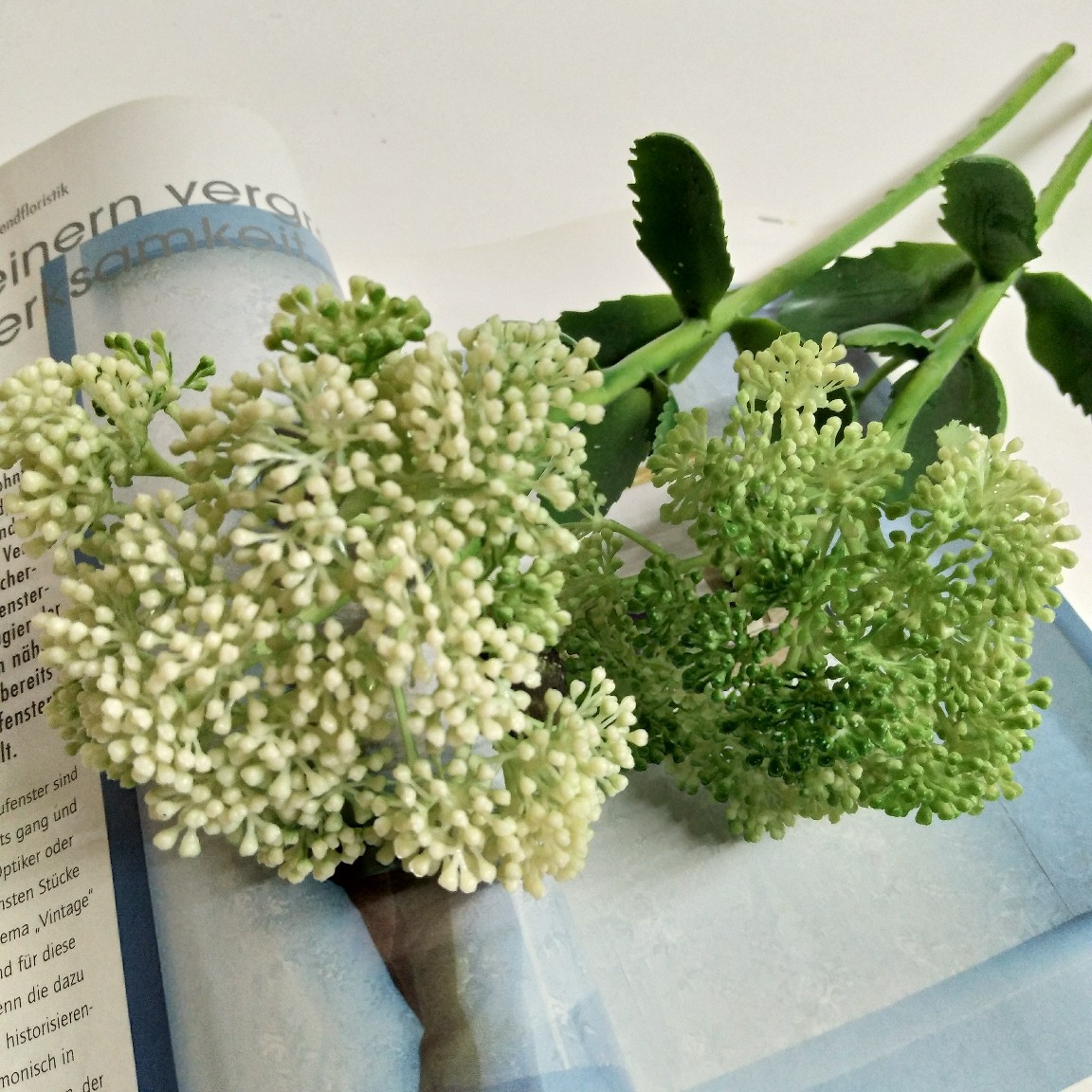 仿真植物八宝景天 米子果 北欧家居装饰 插花配材 婚庆仿真花