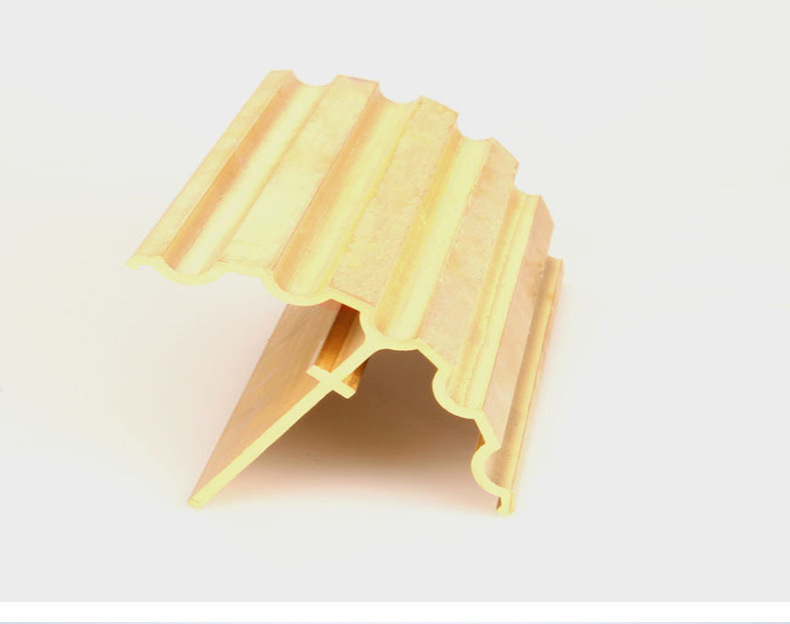 楼梯踏步防滑铜条定制 h59铜台阶t型防滑条铜异型材加工厂家直销