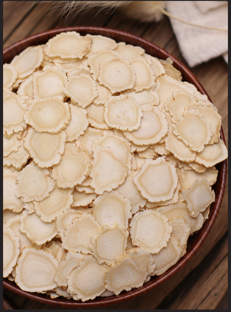 万泓人参片250g长白山正品生晒参参片泡茶人参正品人参片切片泡水