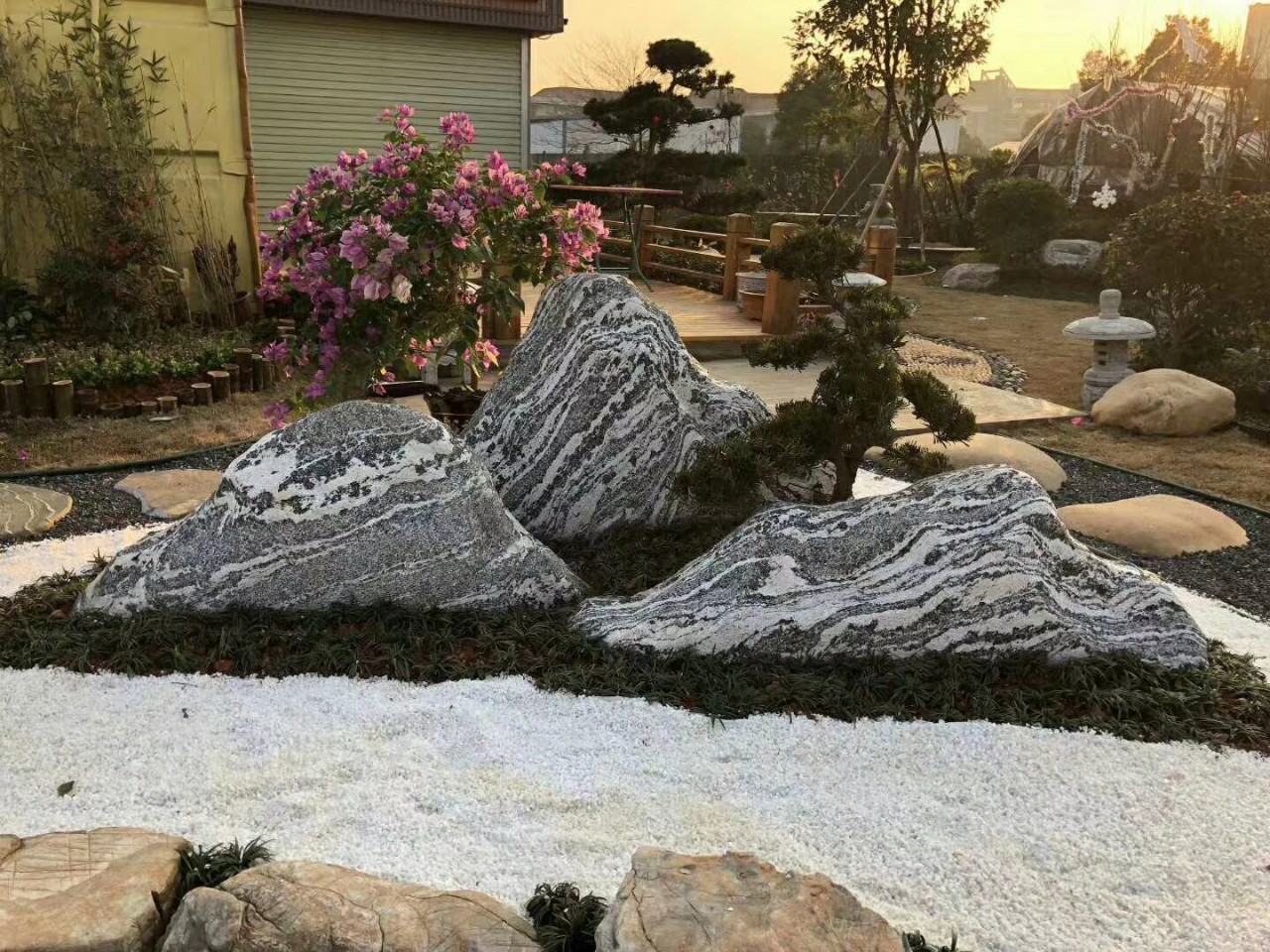 雪浪石景观石批发泰山石价格低订做泰山石泰山石厂家景观