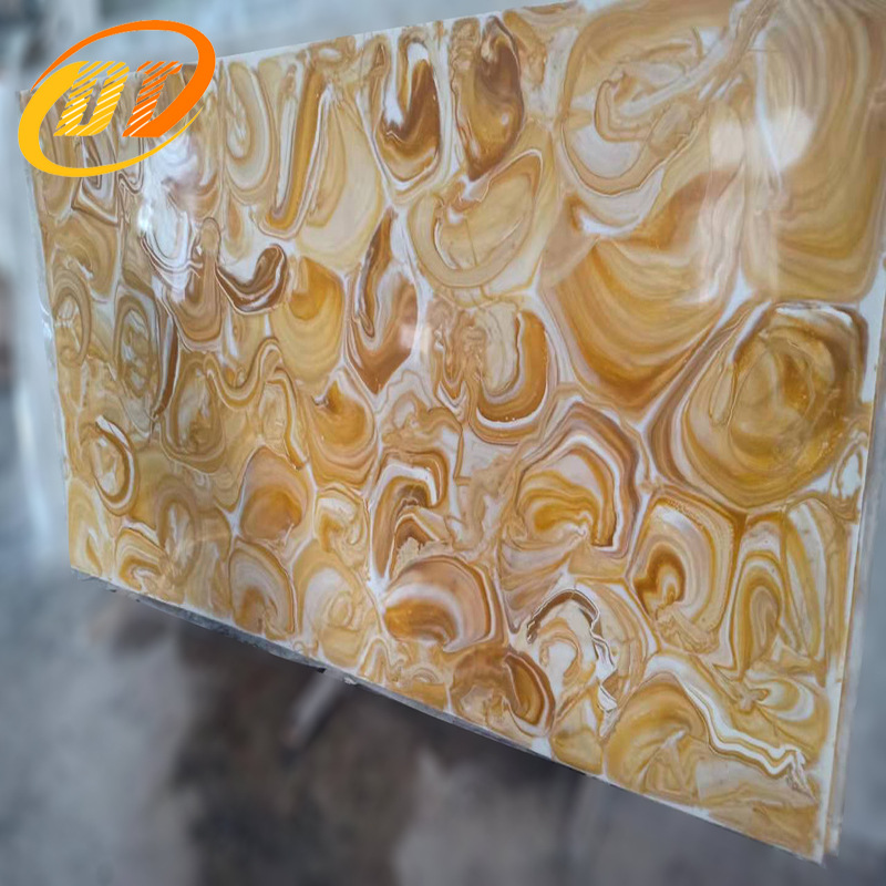 人造石玉石 仿天然玉石 新型人造透光石 人造玛瑙透光板 龙眼石