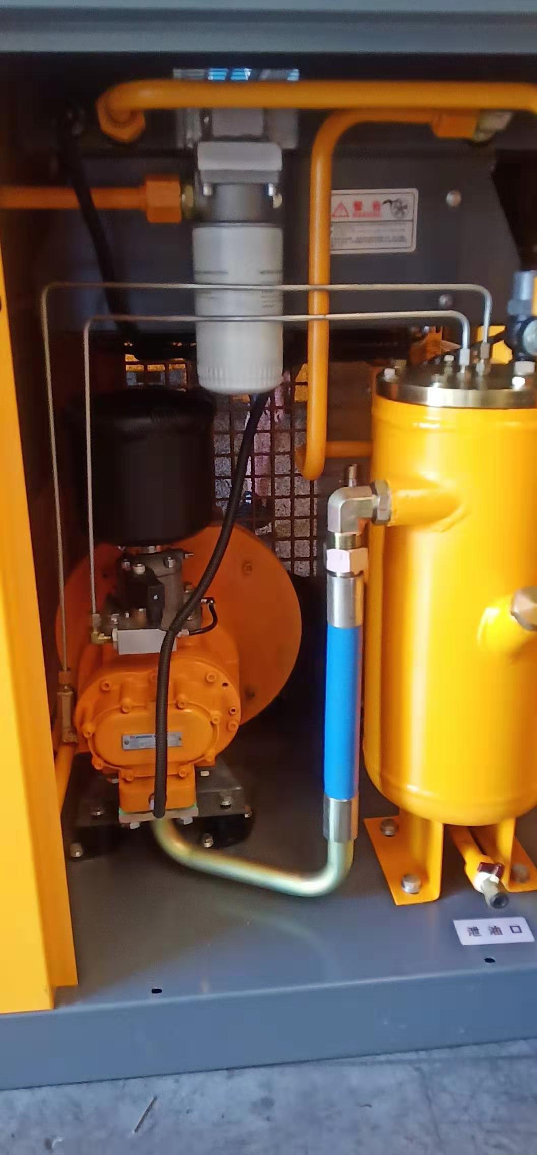 熔喷布永磁变频空压机汉钟机头节能耐用15kw只要12000元